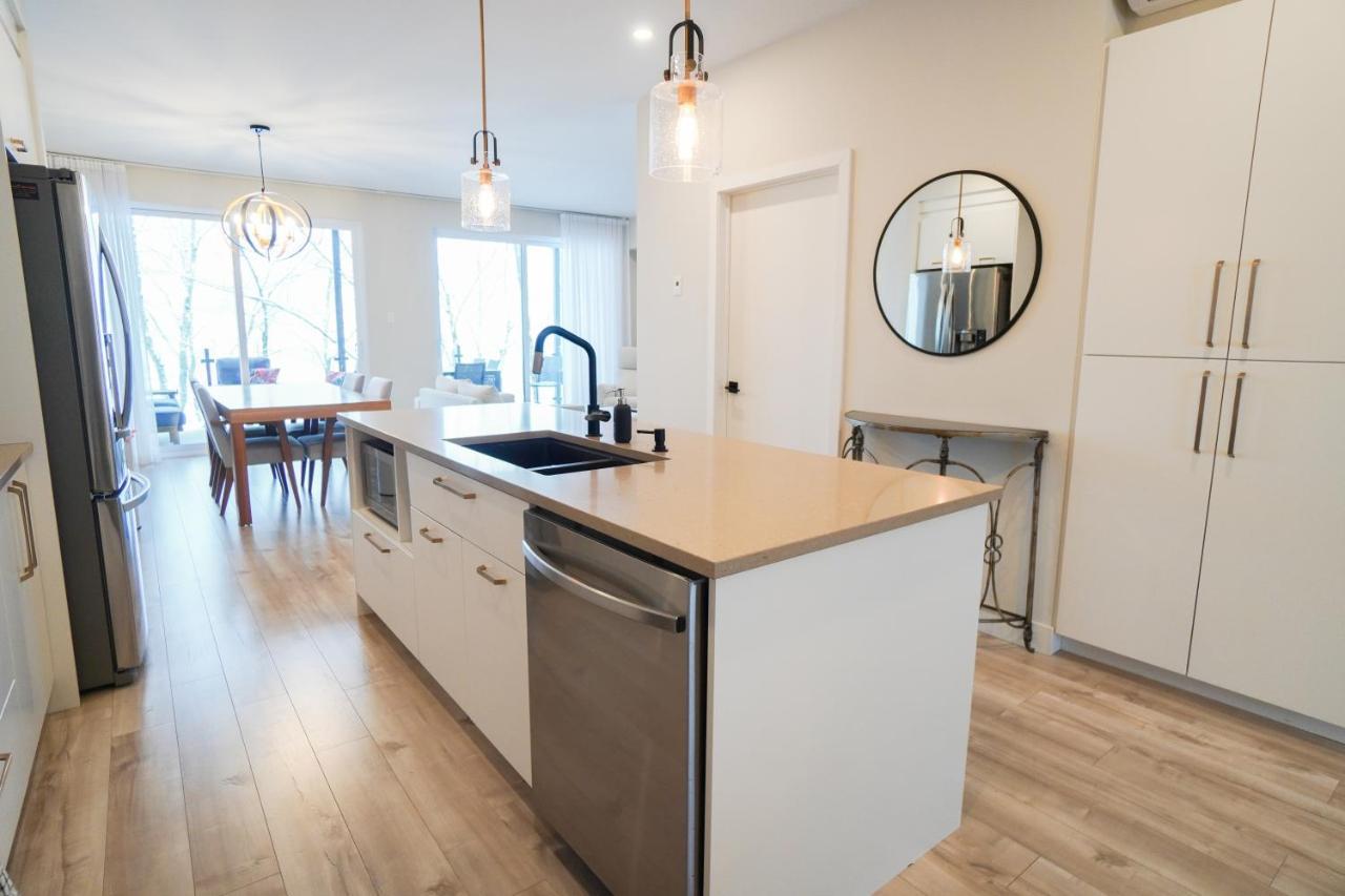 Le Riverain - Condo Neuf Au Bord De L'Eau Shawinigan Esterno foto