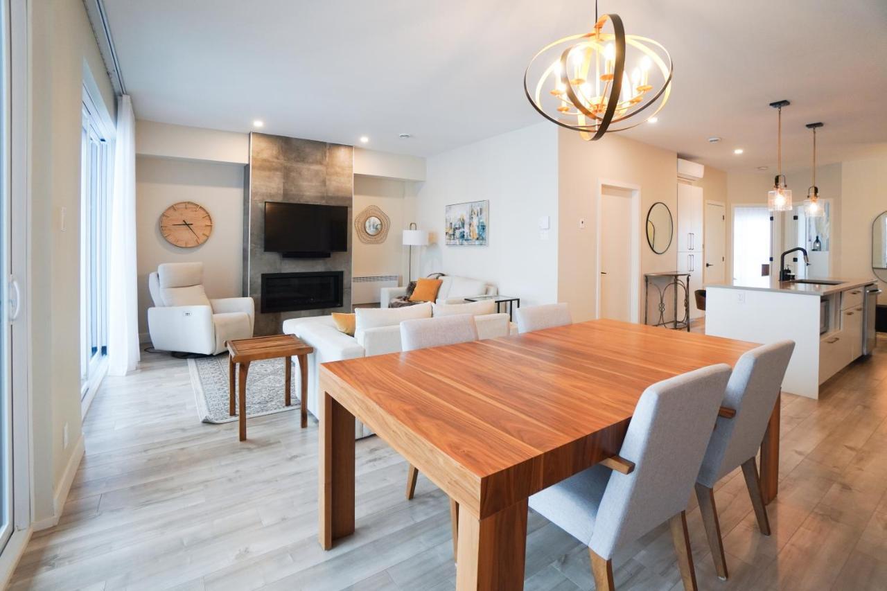 Le Riverain - Condo Neuf Au Bord De L'Eau Shawinigan Esterno foto
